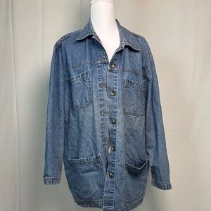 Cabin Creek Vintage Denim Shirt Jacket